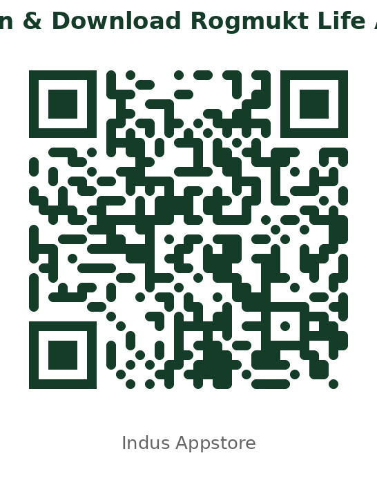 Scan to install Rogmukt Life app on Indus Appstore