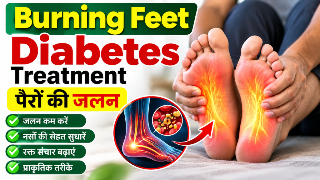 burning feet in diabetes