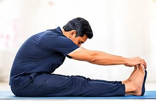 Paschimottanasana (Seated Forward Bend) – diabetes ke liye yoga